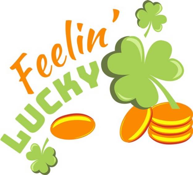 Picture of Feelin Lucky SVG File