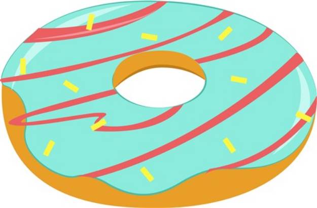 Picture of Doughnut SVG File