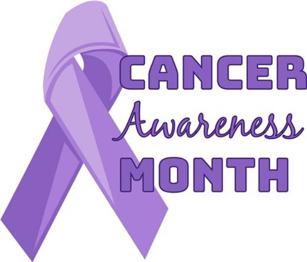 Picture of Cancer Awareness Month SVG File