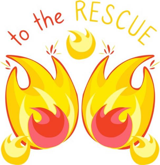 Picture of To The Rescue SVG File
