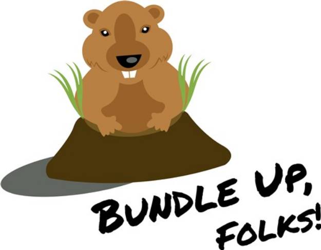 Picture of Bundle Up, Folks! SVG File