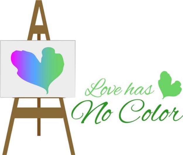 Picture of Love Has No Color SVG File