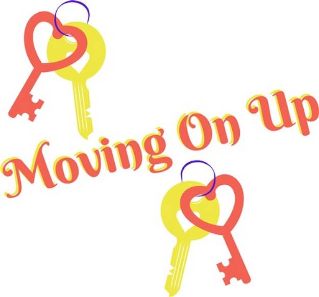Picture of Moving On Up SVG File