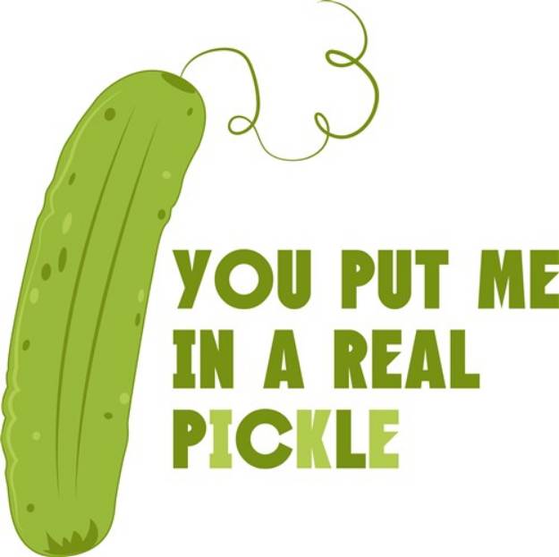 Picture of In A Real Pickle SVG File