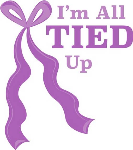 Picture of Im All Tied Up SVG File