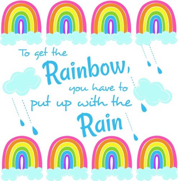 Picture of Get To The Rainbow SVG File