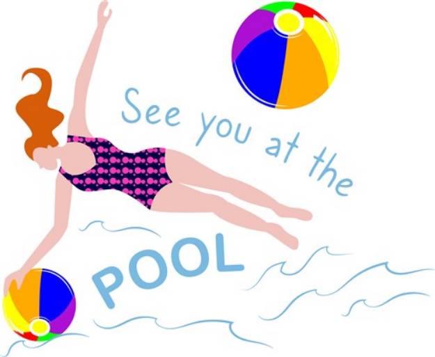 Picture of See You At The Pool SVG File