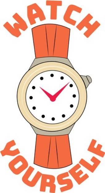 Picture of Watch Yourself SVG File