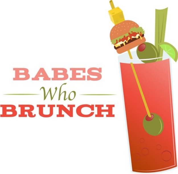 Picture of Babes Who Brunch SVG File