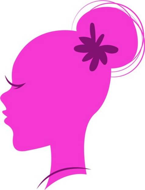 Picture of Woman Silhoette SVG File