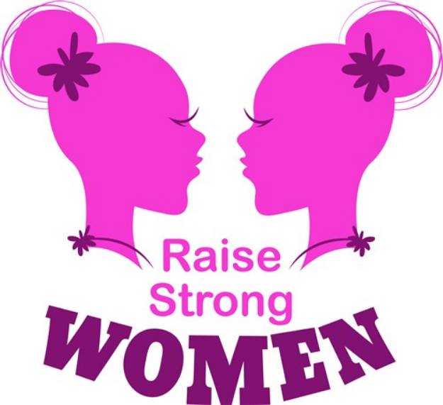 Picture of Raise Strong Women SVG File
