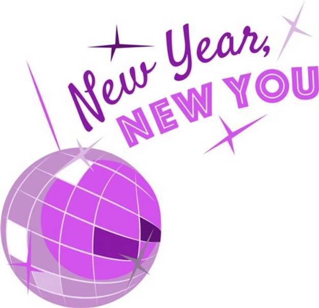 Picture of New Year, New You SVG File
