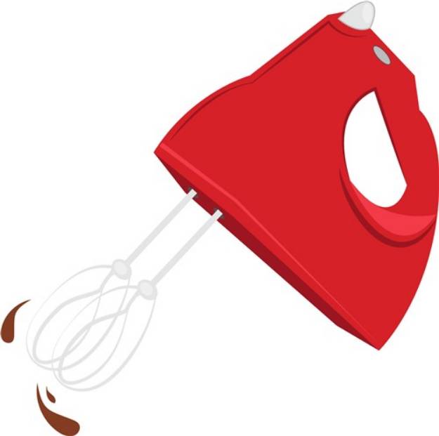 Picture of Hand Mixer SVG File