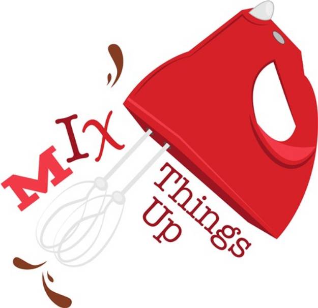 Picture of Mix Things Up SVG File