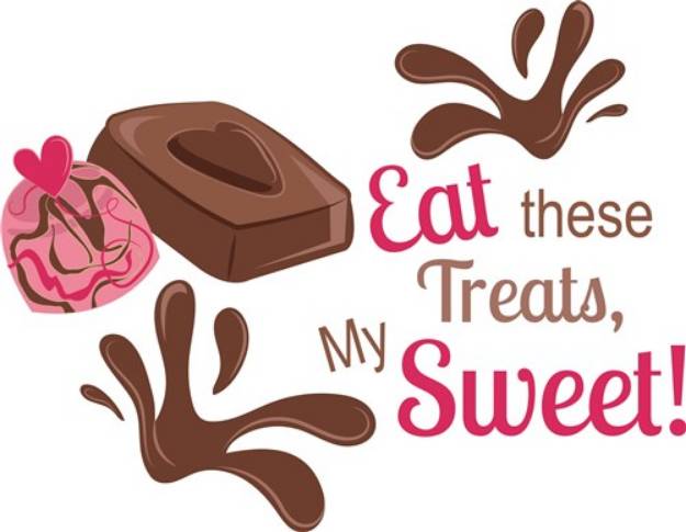 Picture of Treats For My Sweet! SVG File