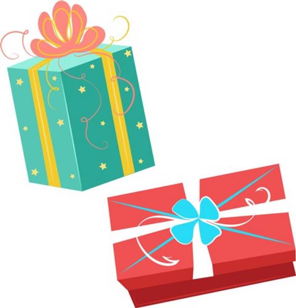 Picture of Presents SVG File