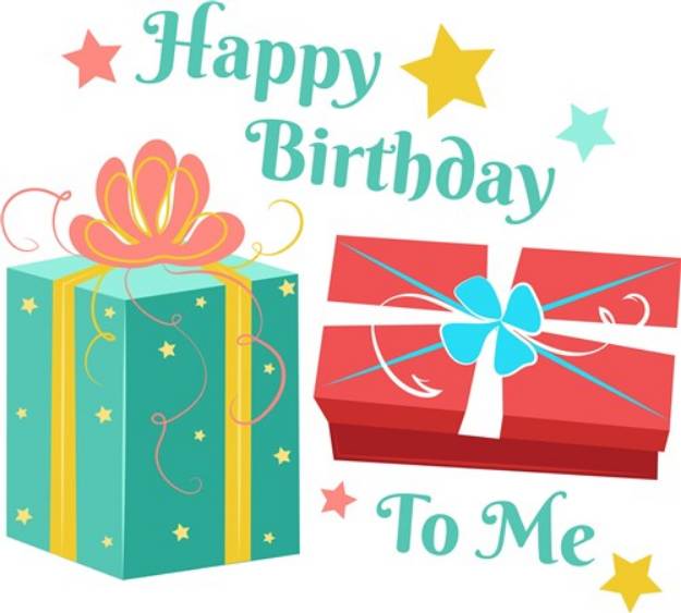 Picture of Happy Birthday To Me SVG File