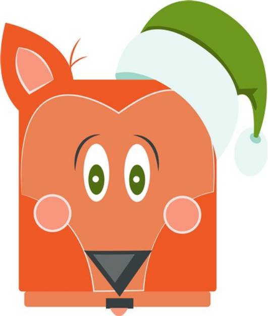 Picture of Santa Fox SVG File