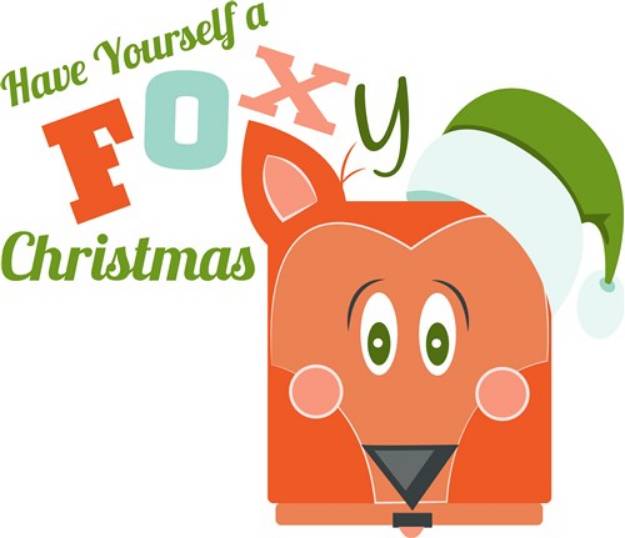 Picture of Have A Foxy Christmas SVG File