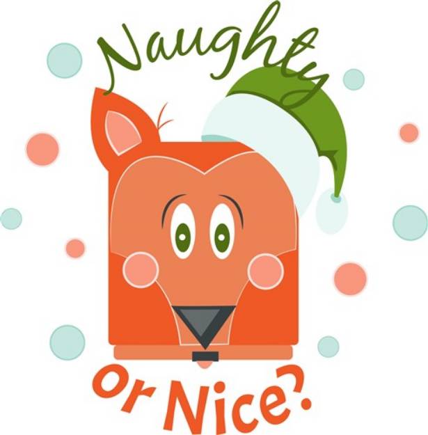 Picture of Naughty Or Nice? SVG File
