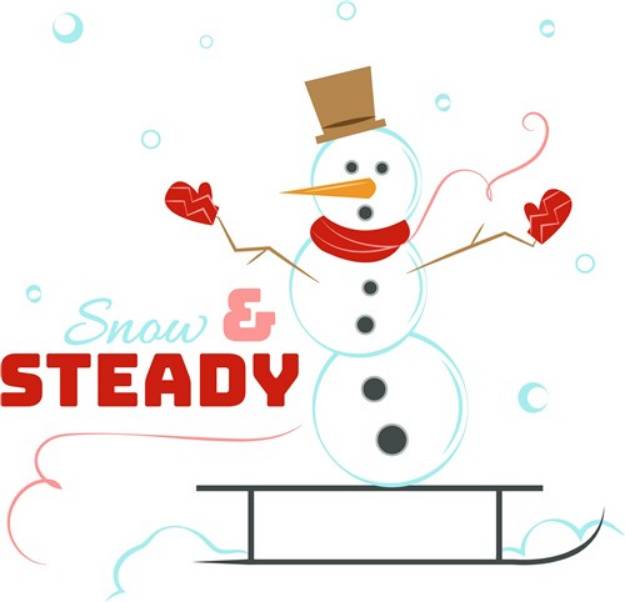 Picture of Snow & Steady SVG File