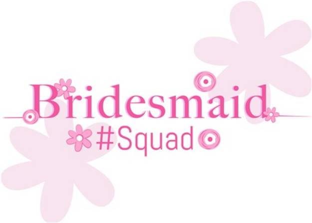 Picture of Bridesmaid SVG File