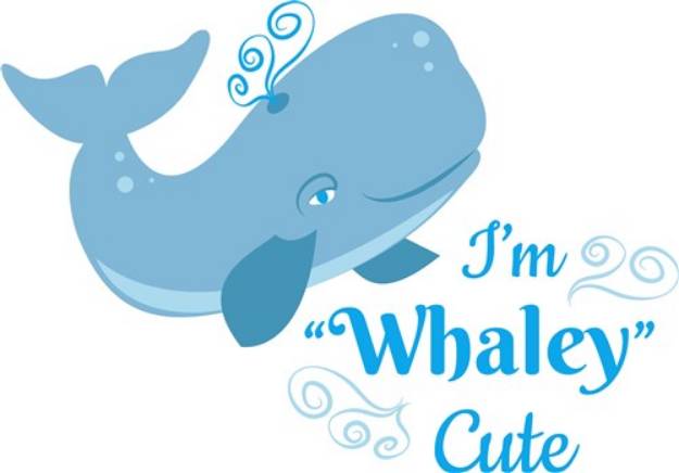 Picture of Im Whaley Cute SVG File