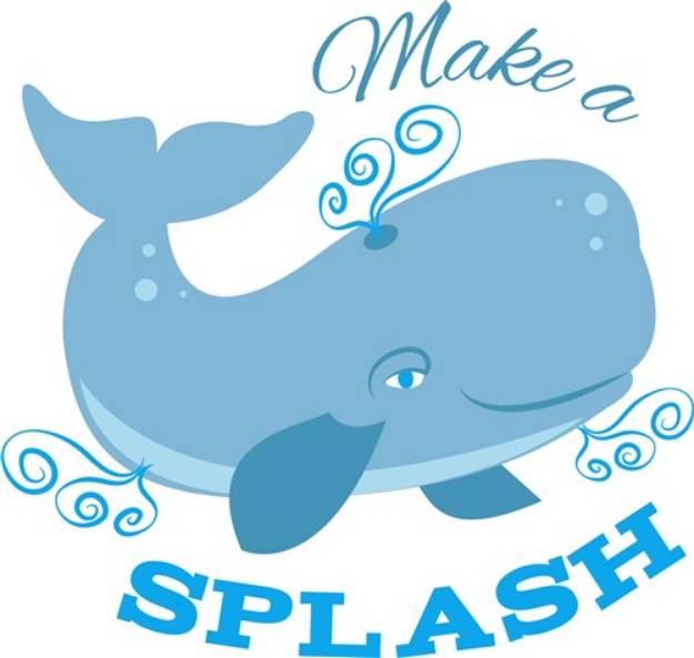Picture of Make A Splash SVG File