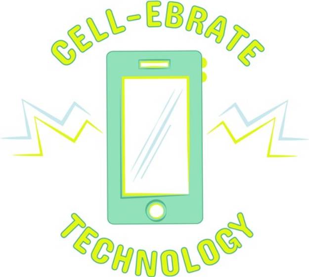 Picture of Cell-Ebrate Technology SVG File
