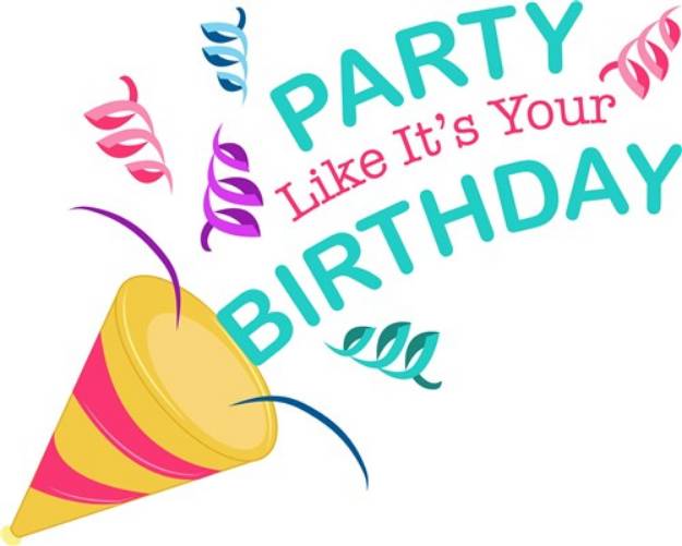 Picture of Its Your Birthday! SVG File