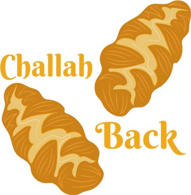 Picture of Challah Back SVG File