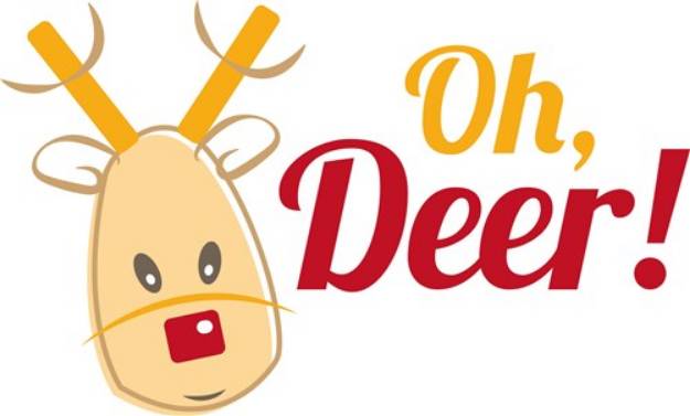 Picture of Oh Deer! SVG File
