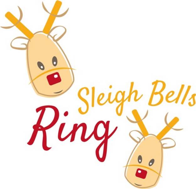 Picture of Sleigh Bells Ring SVG File