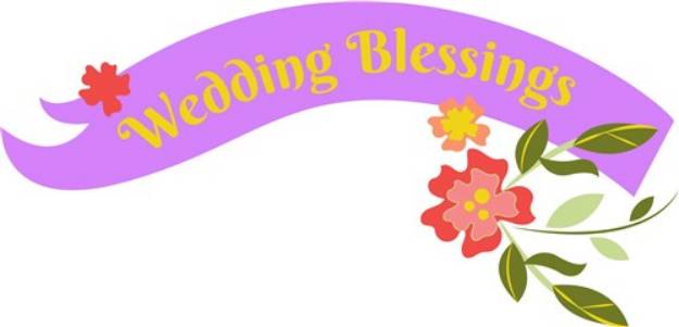Picture of Wedding Blessings SVG File