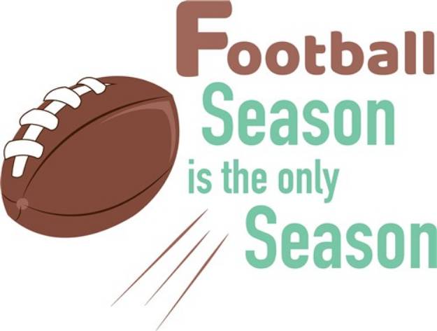 Picture of Football Season SVG File