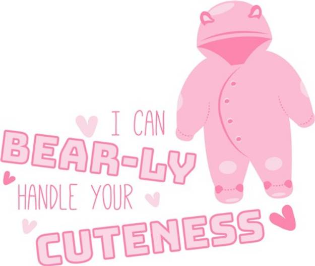 Picture of Cants Handle Your Cuteness SVG File