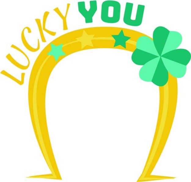 Picture of Lucky You SVG File