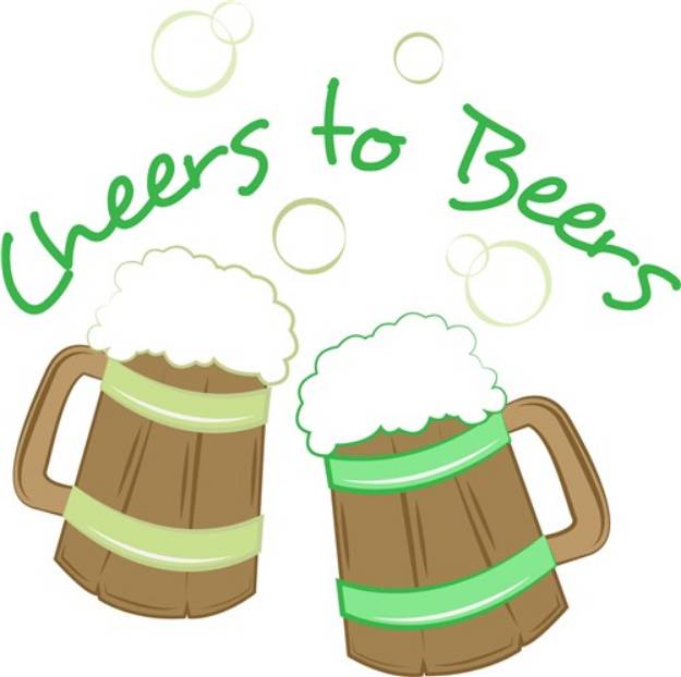 Picture of Cheers To Beers SVG File