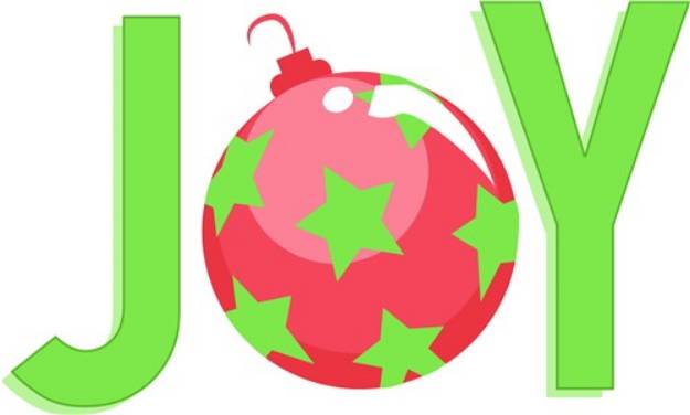 Picture of Christmas Joy SVG File