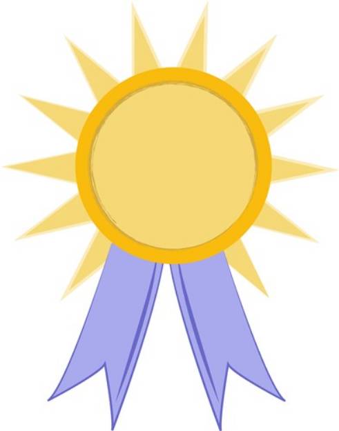 Picture of Ribbon Award SVG File