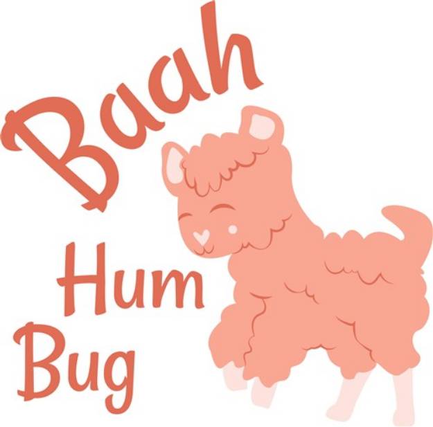 Picture of Baah Hum Bug SVG File