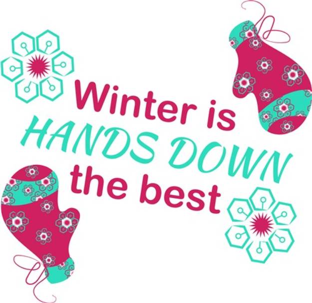 Picture of Winter Is The Best SVG File