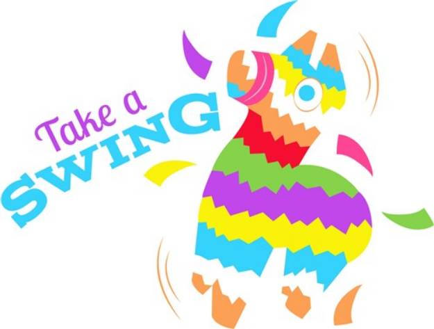 Picture of Take A Swing SVG File
