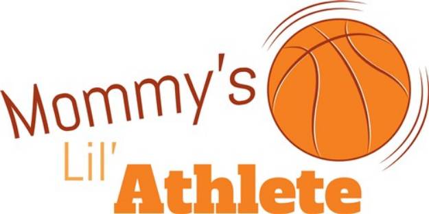 Picture of Mommys Lil Athlete SVG File