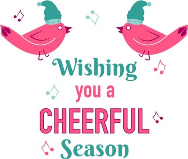 Picture of Have A Cheerful Season SVG File