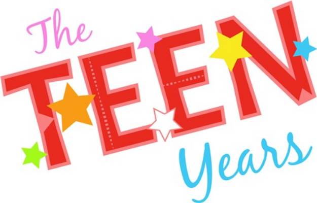 Picture of The Teen Years SVG File