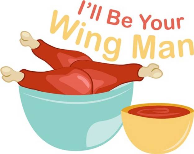 Picture of Wing Man SVG File