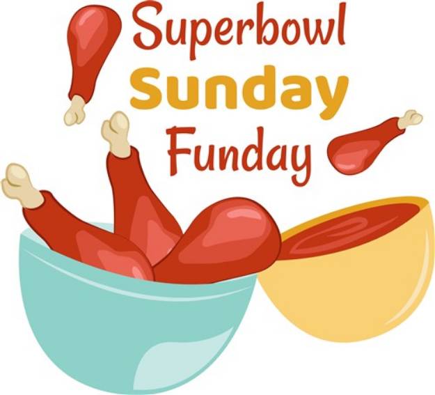 Picture of Superbowl Sunday Funday SVG File