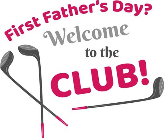 Picture of Welcome To The Club! SVG File
