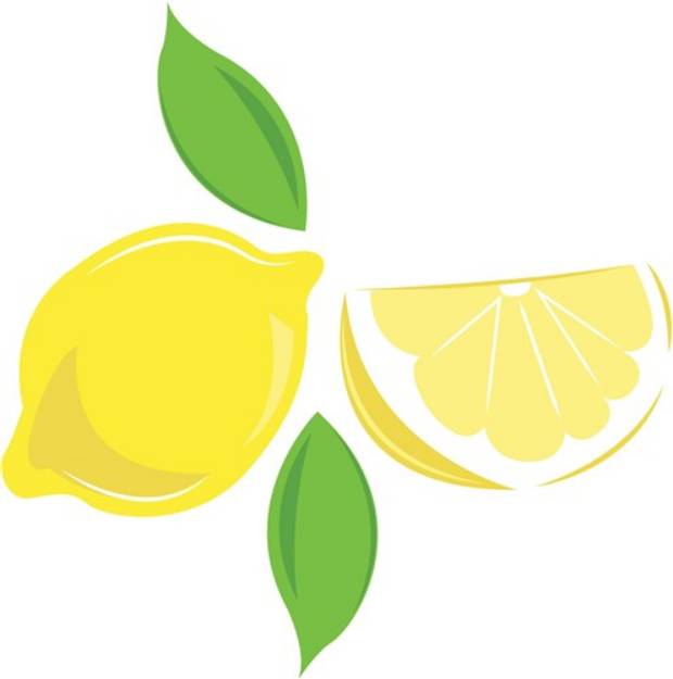 Picture of Fresh Lemons SVG File
